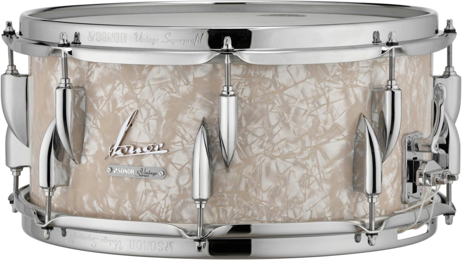 Sonor Vintage Series Snare Drum 14 x 6.5 in. Vintage Pearl